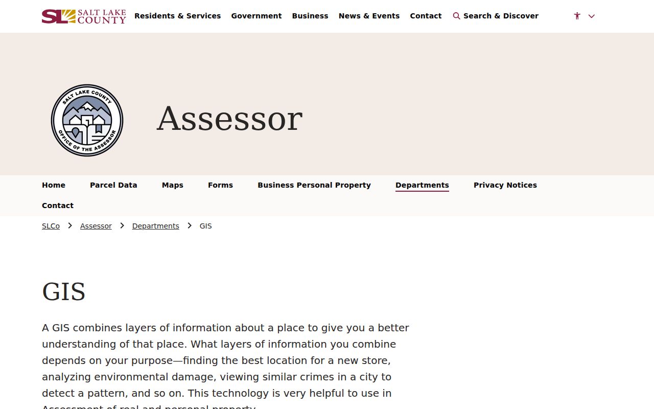 Kearns street directory Salt Lake County GIS and Assessor address records